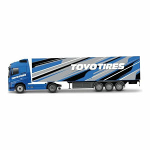 Bburago 1:43 Volvo FH16 Globetrotter 750 XXL / Přívěs - pneumatiky Toyo