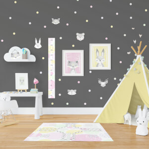 Pastelové dekorace do dětského pokoje B