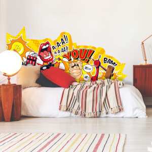 Zástěna za postel - Pop art